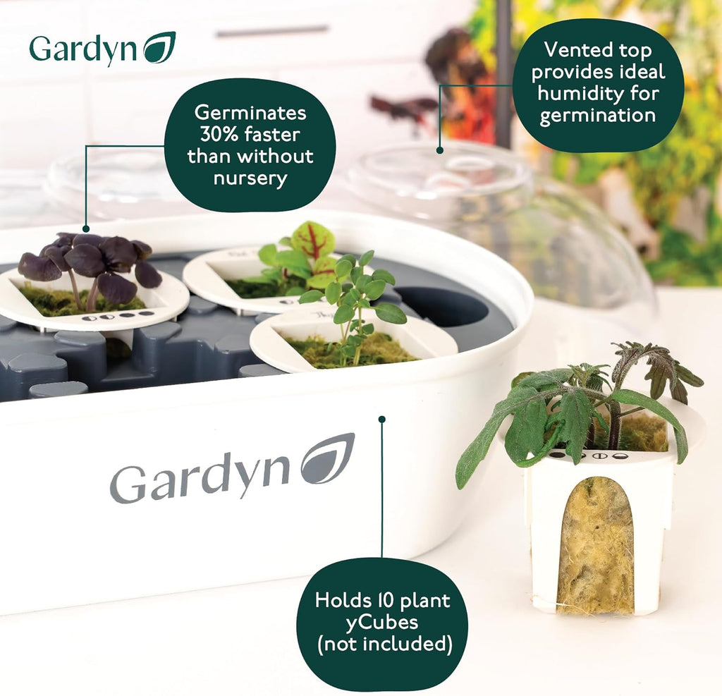 Indoor Garden Seed Starter Tray for Hydroponic Growing Systems O27503