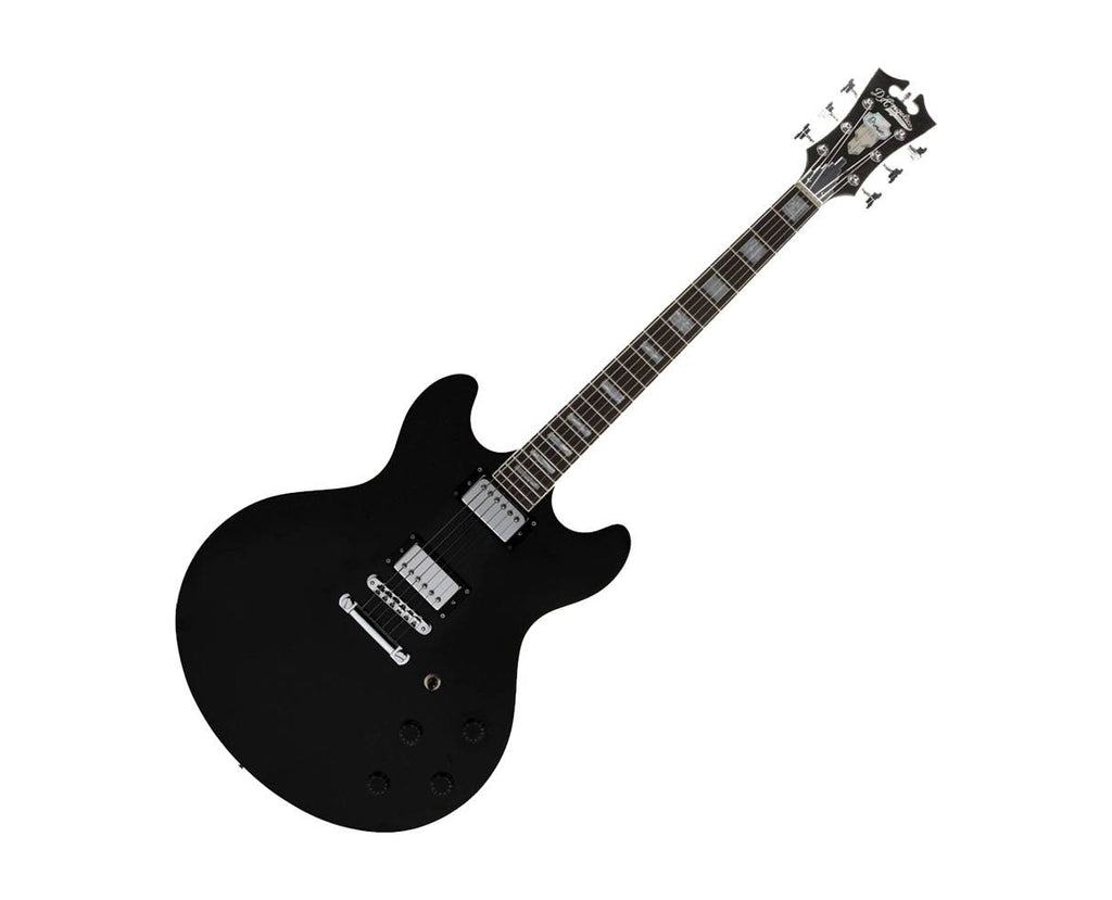 Black Semi-Hollowbody Electric Guitar I38367