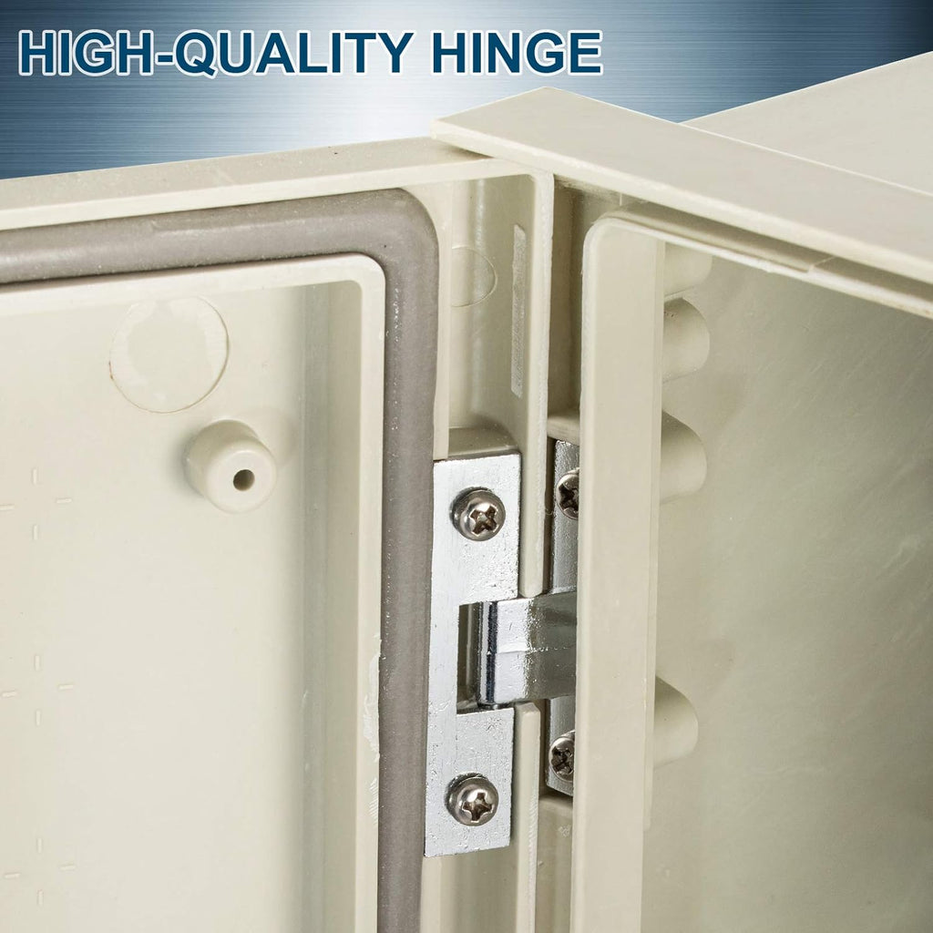 12 x 10 x 6'' NEMA 4X Fiberglass Electrical Enclosure C799118