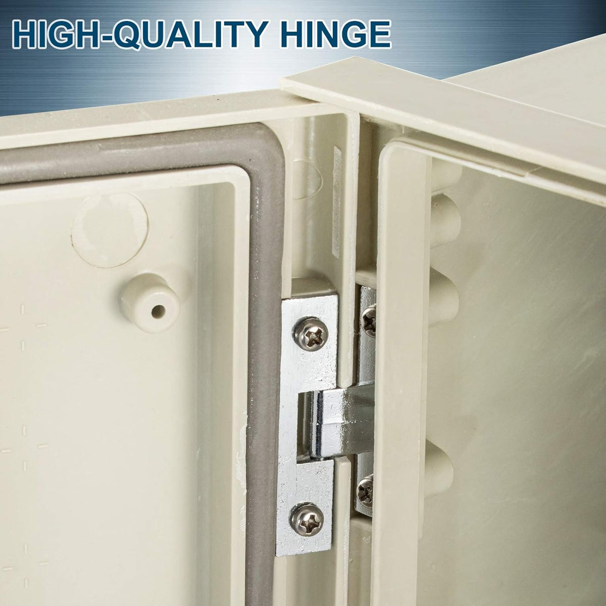 12 x 10 x 6'' NEMA 4X Fiberglass Electrical Enclosure C799118
