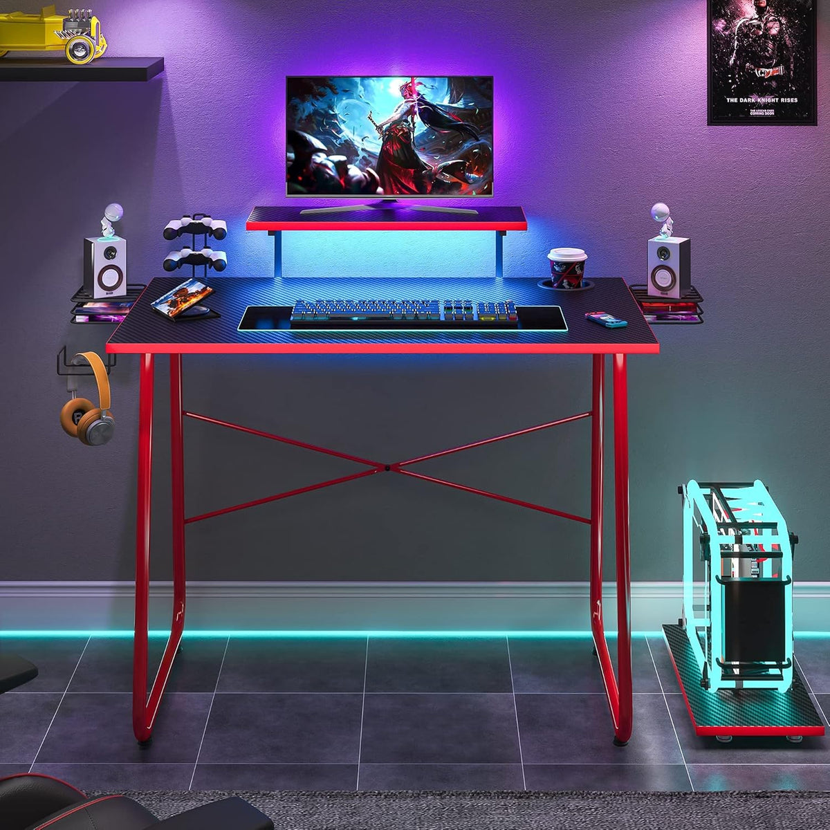 Gaming Desk with LED Light H1212