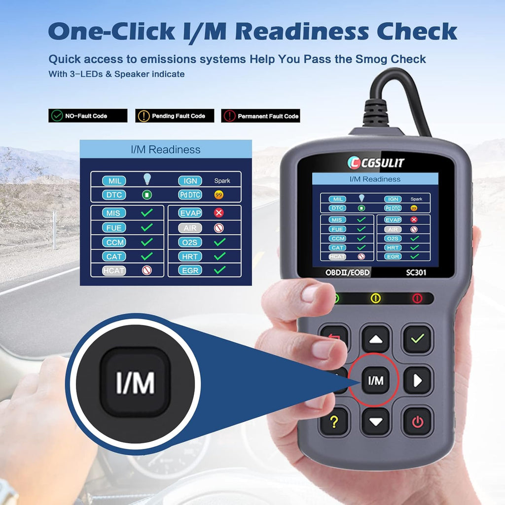 OBD2 Scanner Code Reader with Reset Full OBDII Functions Diagnostic Scan Tool Grey Pack of 2 F7562