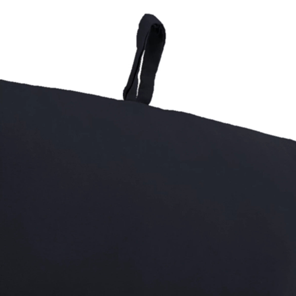 Navy Rectangular Outdoor Chair Cushion with Ties I135527