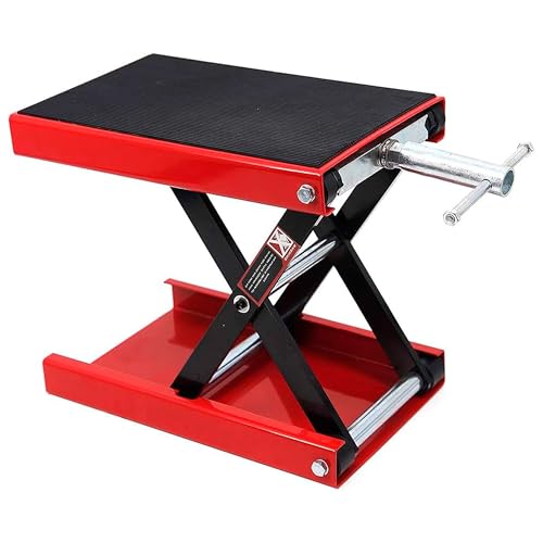 1100lb Motorcycle Scissor Lift Jack with Wide Deck G500693