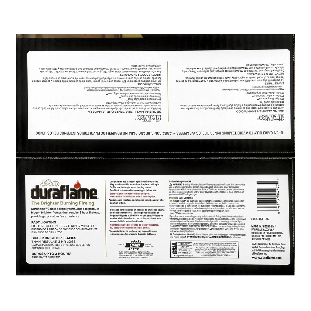 4.5 lb. Firelogs 6-Pack O839336