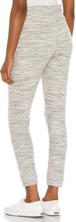Cream Waffle Knit Sweatpant X52800