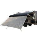 Gray Mesh RV Awning Sun Screen K677544