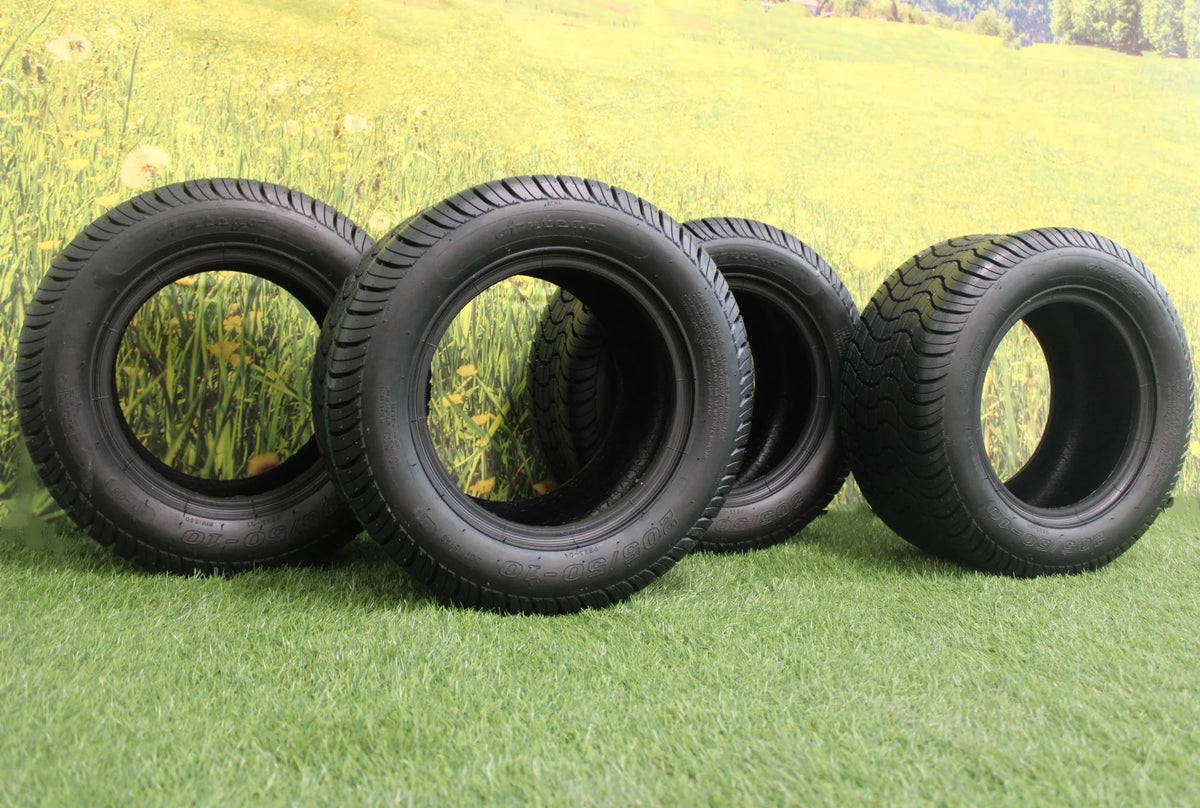205/50-10 4 Ply Set of 4 Golf Cart Tires K9692