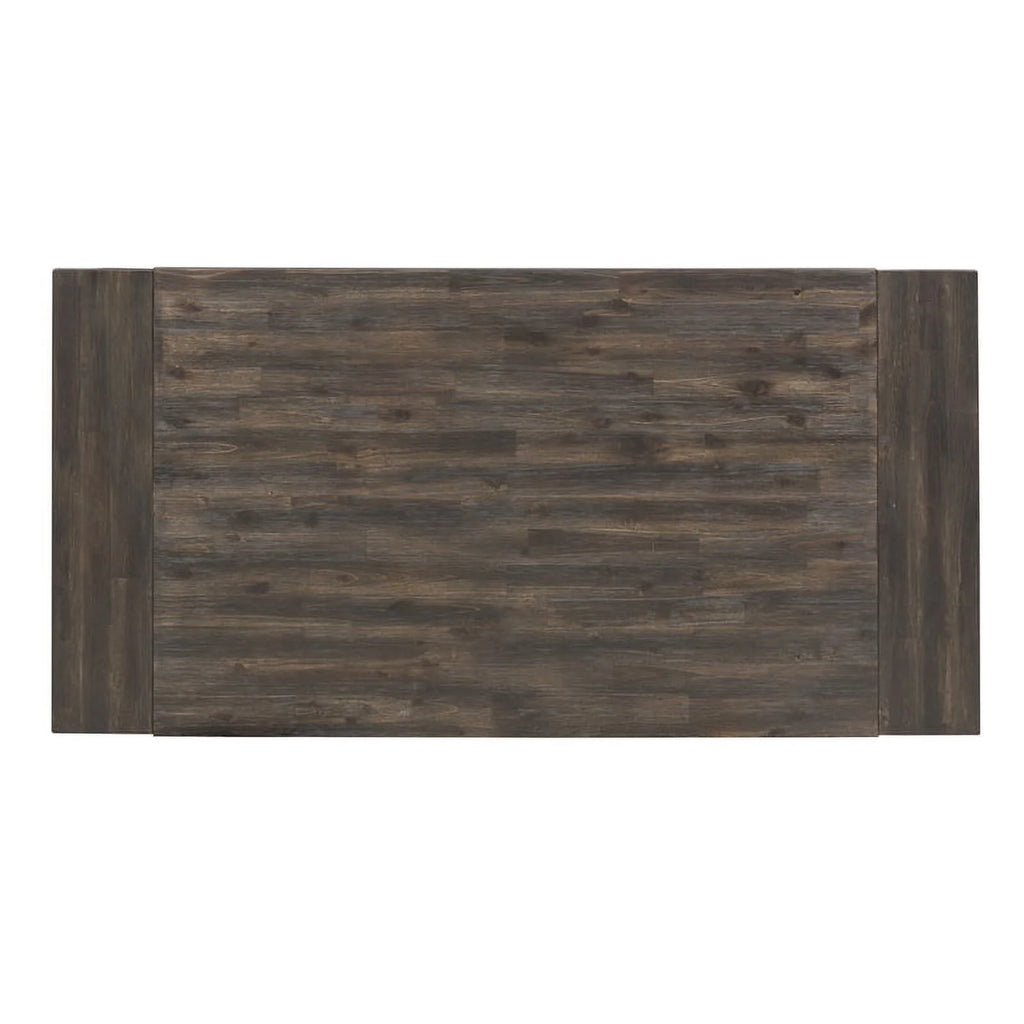 Chocolate Wood Trestle Table Top and Base S5886