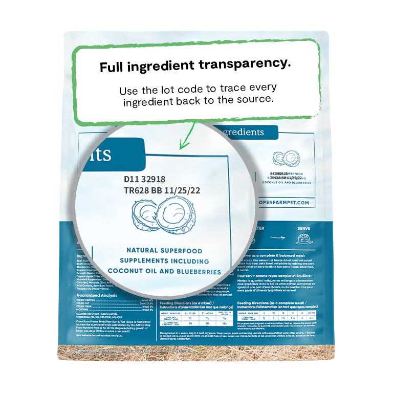 Freeze Dried Raw Dog Food D486869