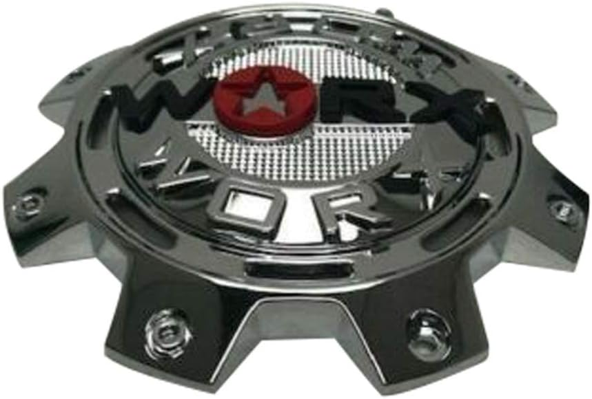 8 Lug Chrome Wheel Center Cap Pack of 2 I460