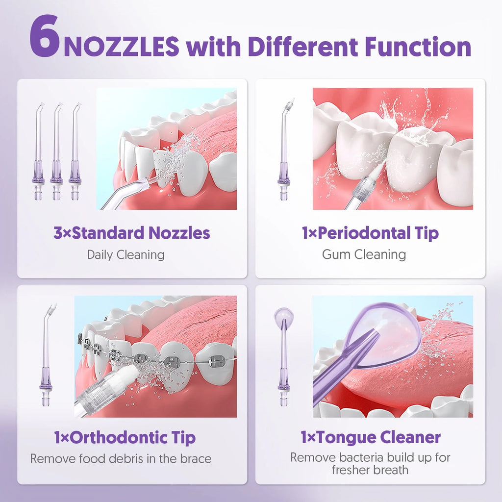 Cordless Oral Irrigator with 300mL Tank R6746