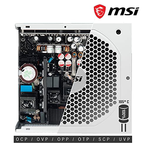 White 850W Full Modular ATX Power Supply Q7029