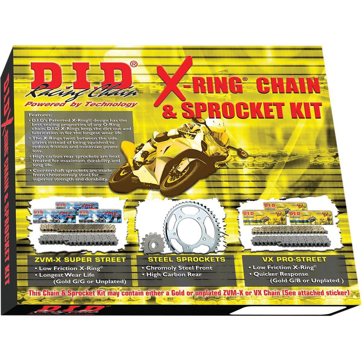 X-Ring Chain and Sprocket Kit D347455