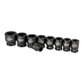 3/8 in. Drive Metric Bolt Extractor Socket Set, 9-Piece Q96714