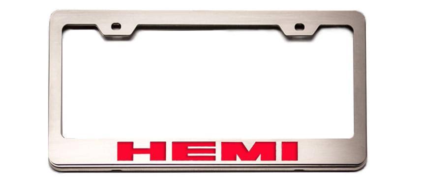 Illuminated White License Plate Frame T73973