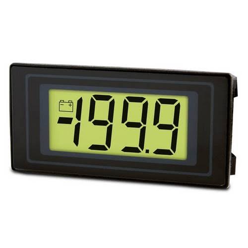 3.5 Digit LCD Voltmeter with LED Backlighting Q111