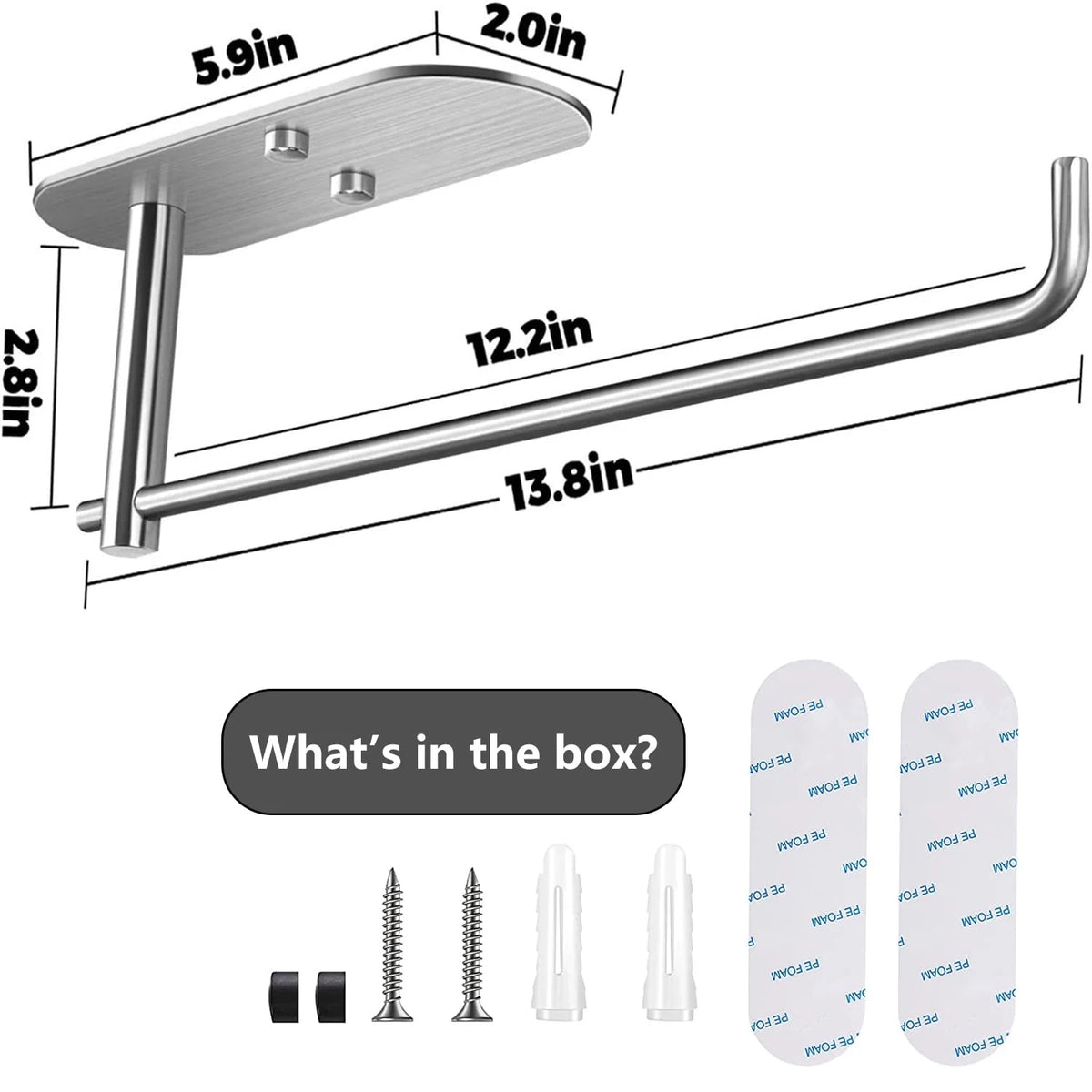 Wall Mount Paper Towel Holder Q438398