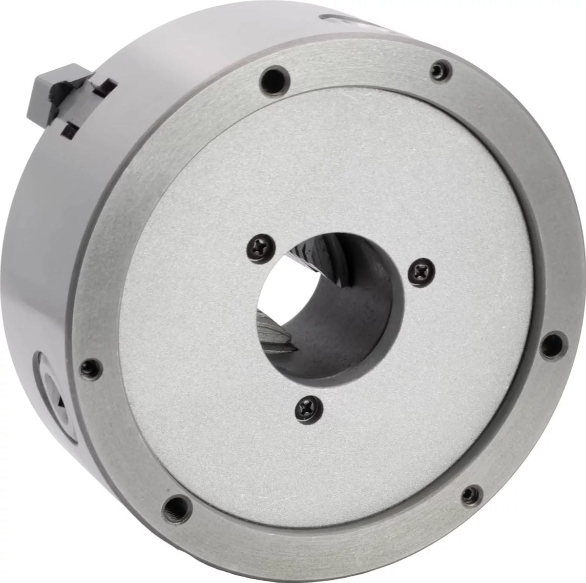 6" 3-Jaw Self-Centering Lathe Chuck with Backing Plate O7484