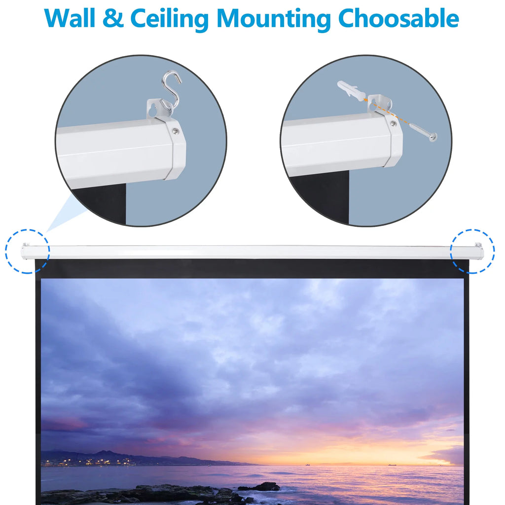 80" Diagonal 16:9 Projector Screen J797