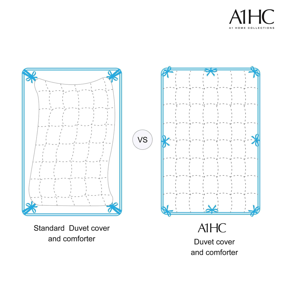 White Twin Down Alternative Comforter M225