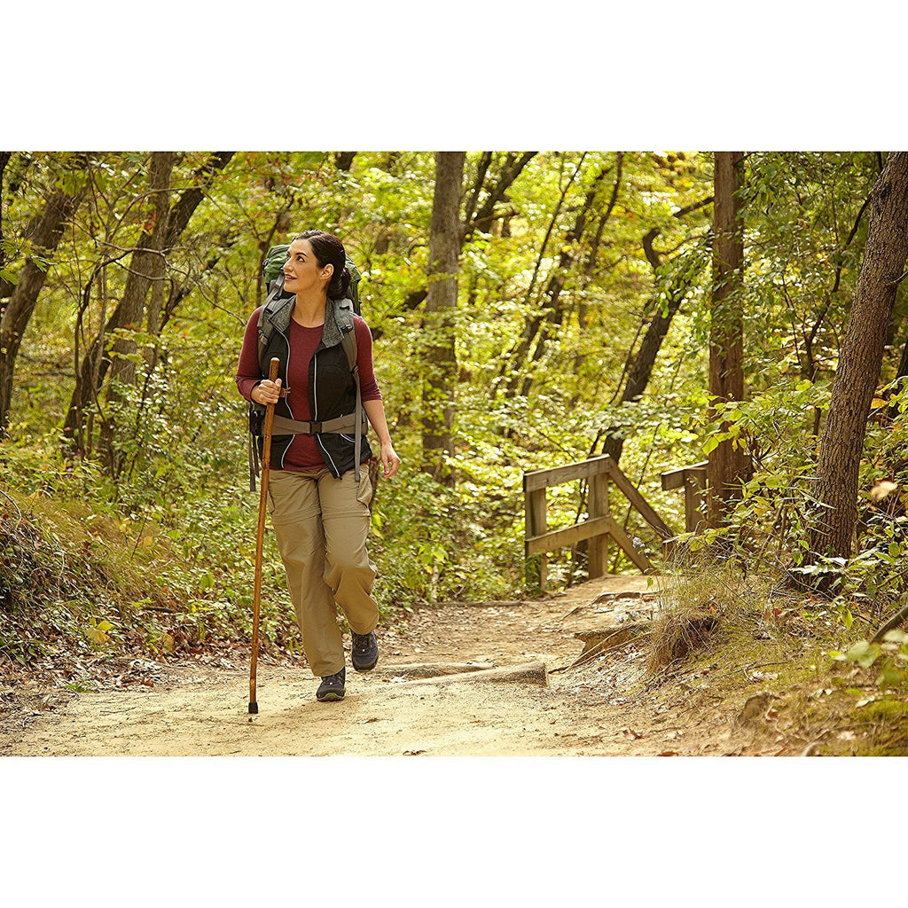 Brown Hickory Walking Stick Q4726