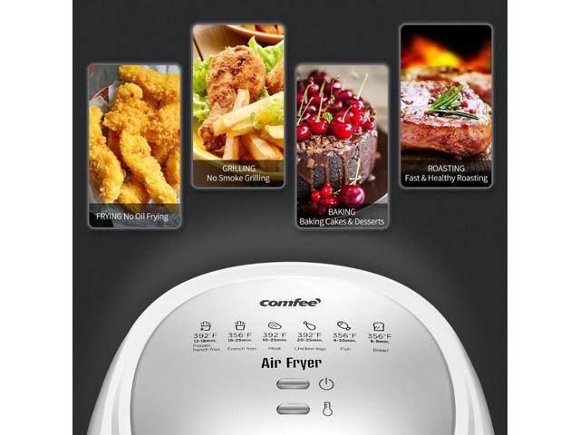 1500W Electric Air Fryer 2.6 qt D9003