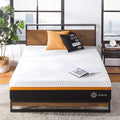 Queen Copper Memory Foam Pocket Spring Hybrid Mattress T2436