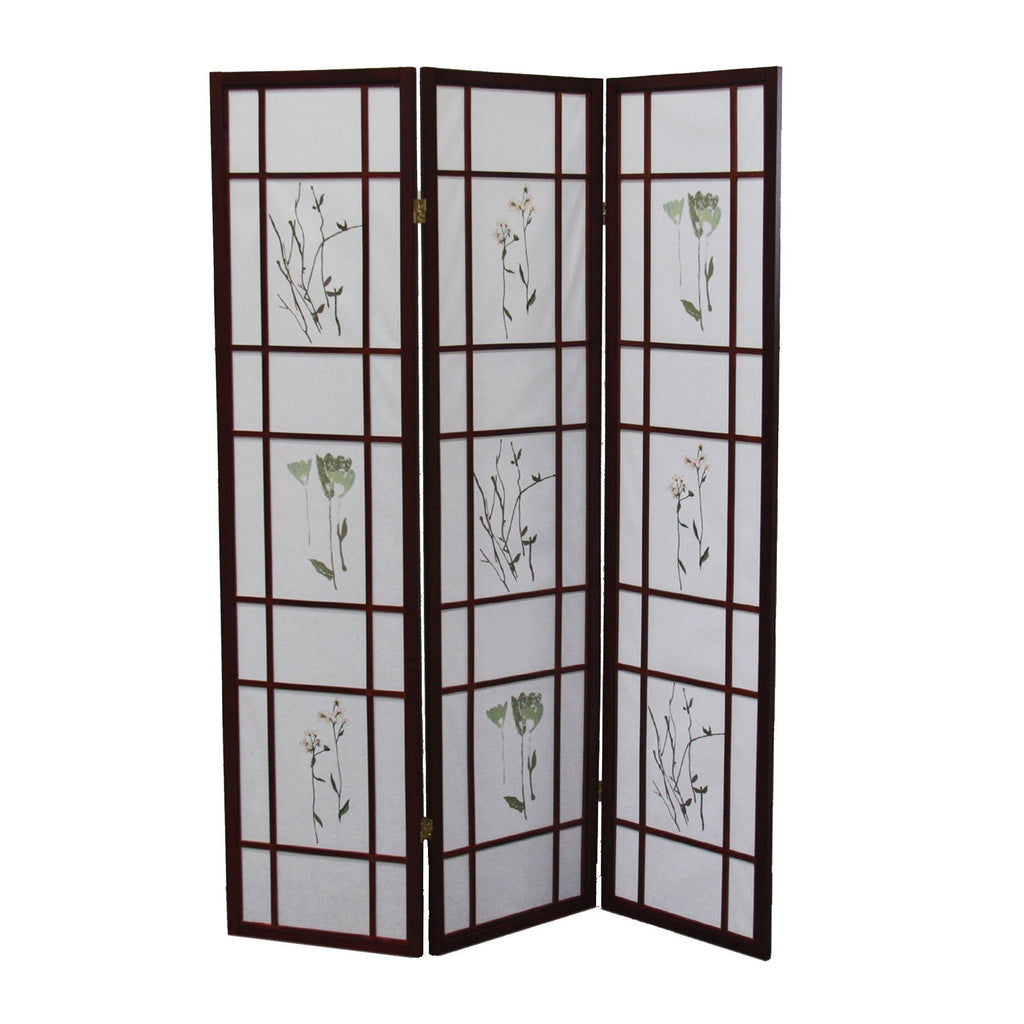 Cherry 3 Panel Shoji Screen F4300