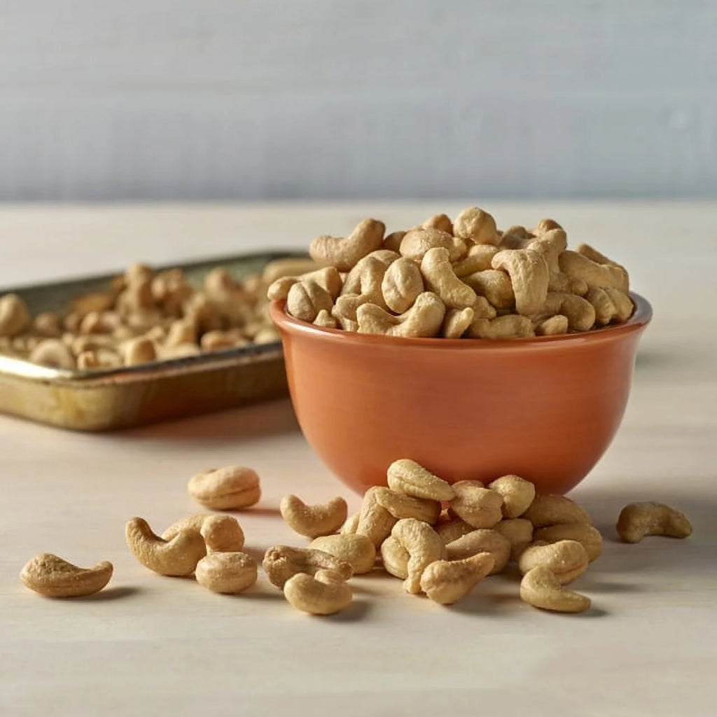 Whole Cashews Roasted & Salted 8 CT Box 20 oz Pack of 6 G948