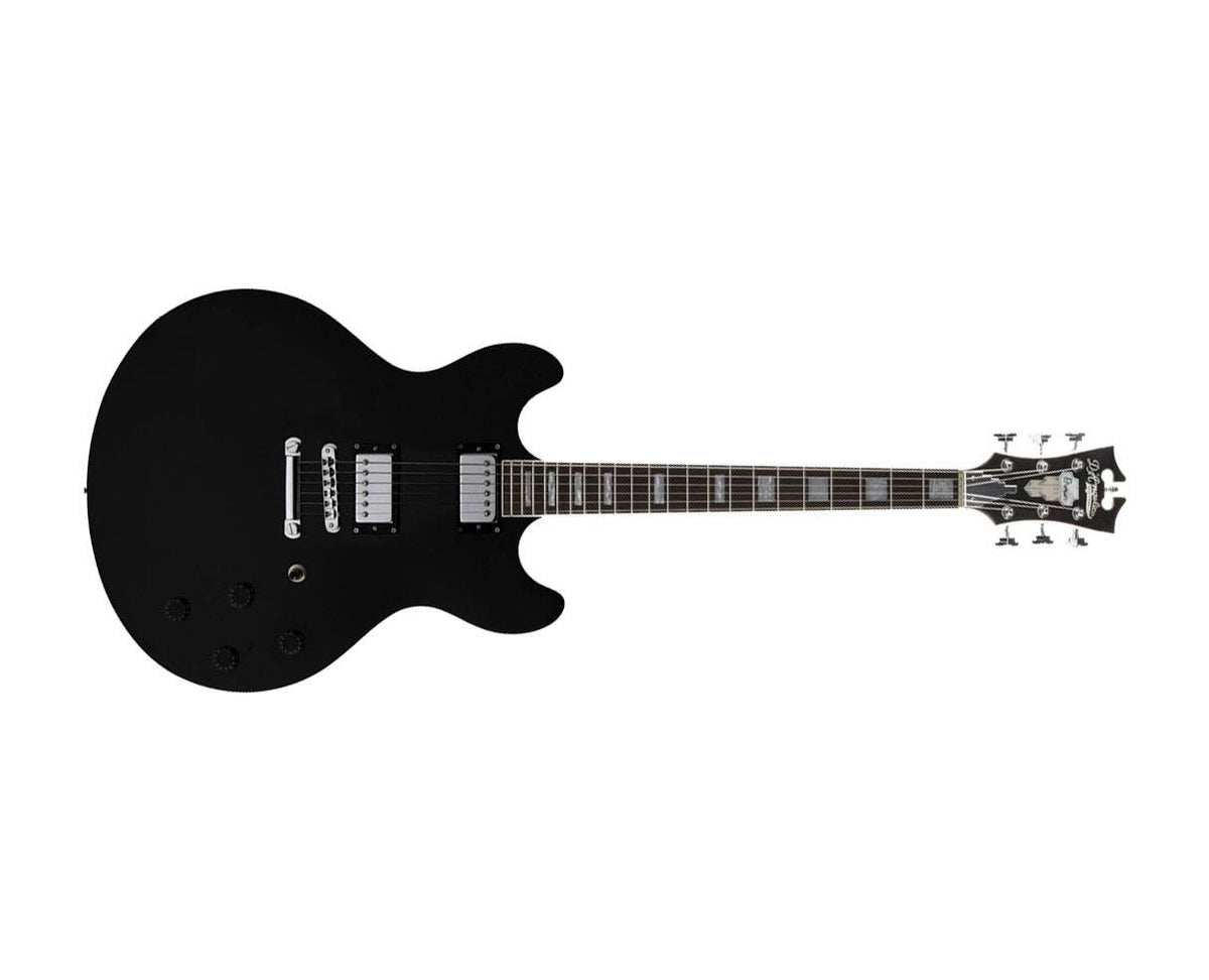 Black Semi-Hollowbody Electric Guitar I38367