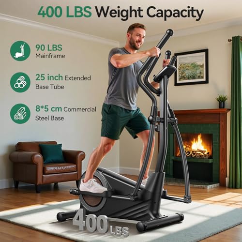 Magnetic Elliptical Trainer with 16 Resistance Levels Y45342