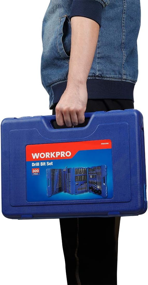 300-Piece Drill Bit Set with Storage Case E2777