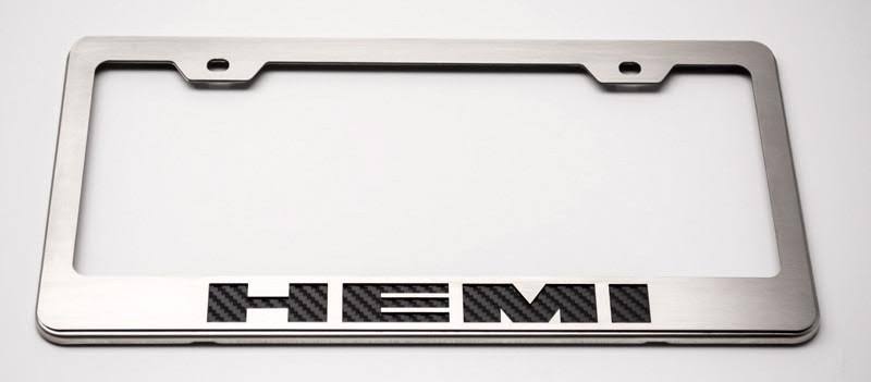 Illuminated White License Plate Frame T73973