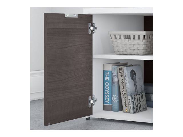 60W Desk with Drawers and Small Storage Cabinet R385403