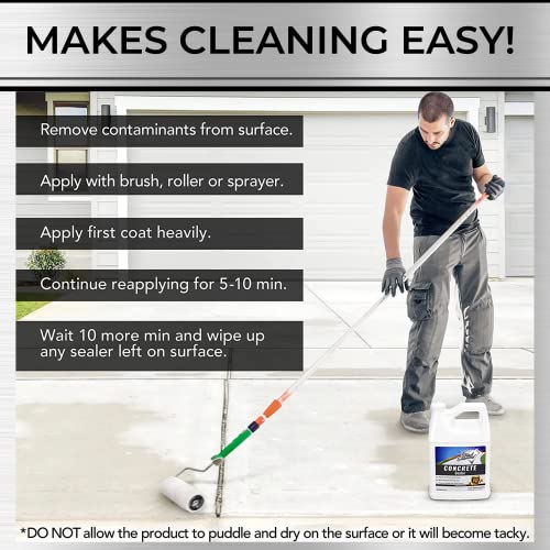 Clear Penetrating Concrete Sealer Spray H451329