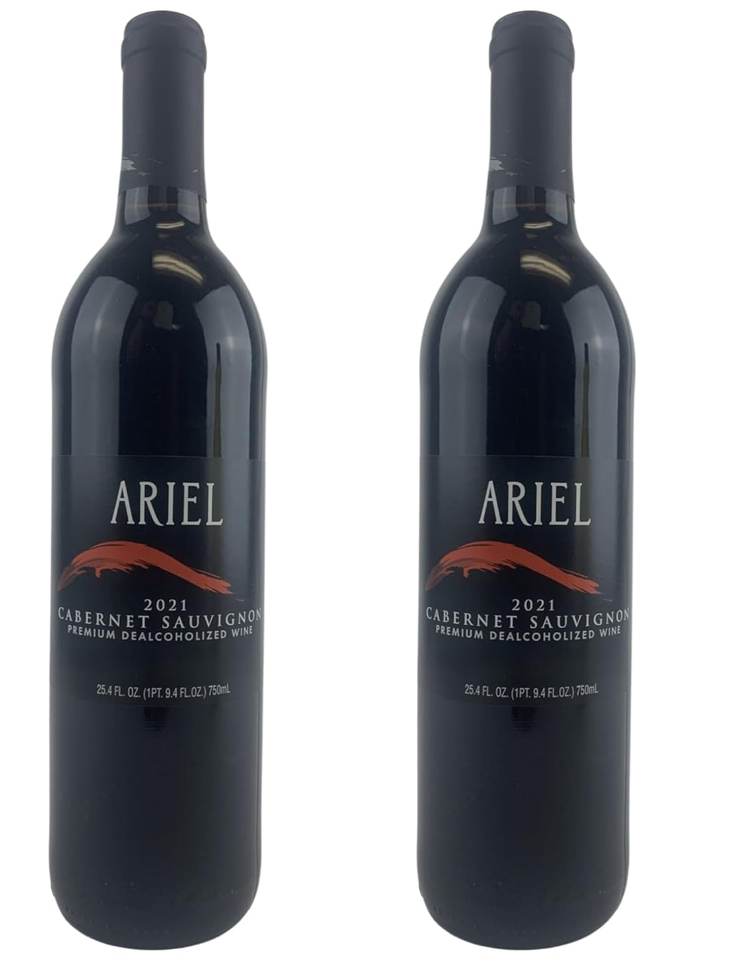 Cabernet Sauvignon Wine 750ML 2 PACK 25.4 oz Dealcoholized Red Oak Aged Z367