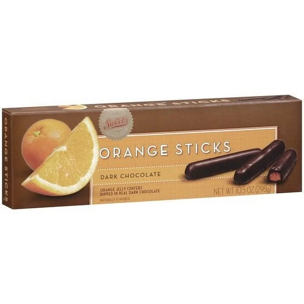 Dark Chocolate Orange Sticks, 10.5 Oz. (Pack of 2) C343