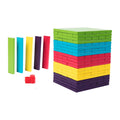 100 Pieces Wooden Blocks Stacking Game Building Kits Board Games K787
