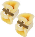 100% Medical Sheepskin Heel Cushion Bootie Pair L582