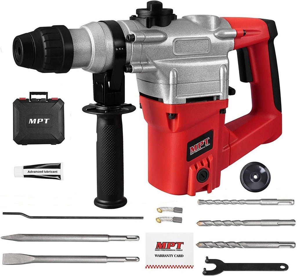 1 Inch SDS-plus 8.5 Amp Heavy Duty Rotary Hammer Drill with Case I568010