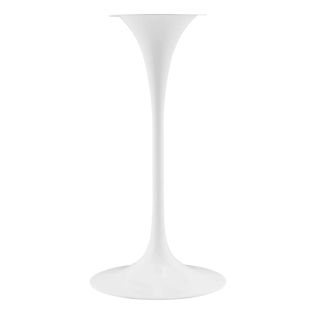 Natural Brown White Wood Metal Steel Bar Table D3192
