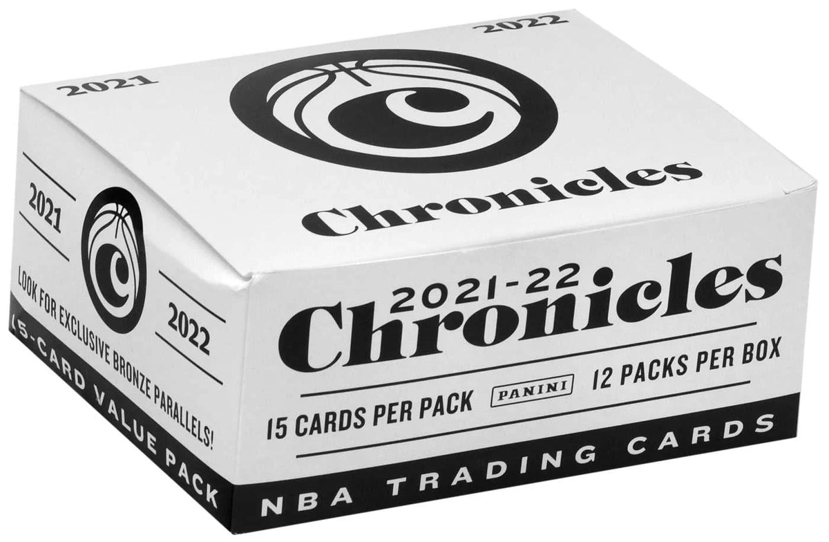2021-22 Basketball Trading Card Value Pack Box (12 Packs) Z401
