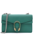 Green Leather Small Shoulder Bag Y52767