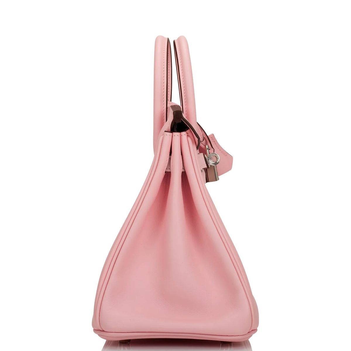 Birkin 25 Rose Sakura Palladium Hardware Q46315