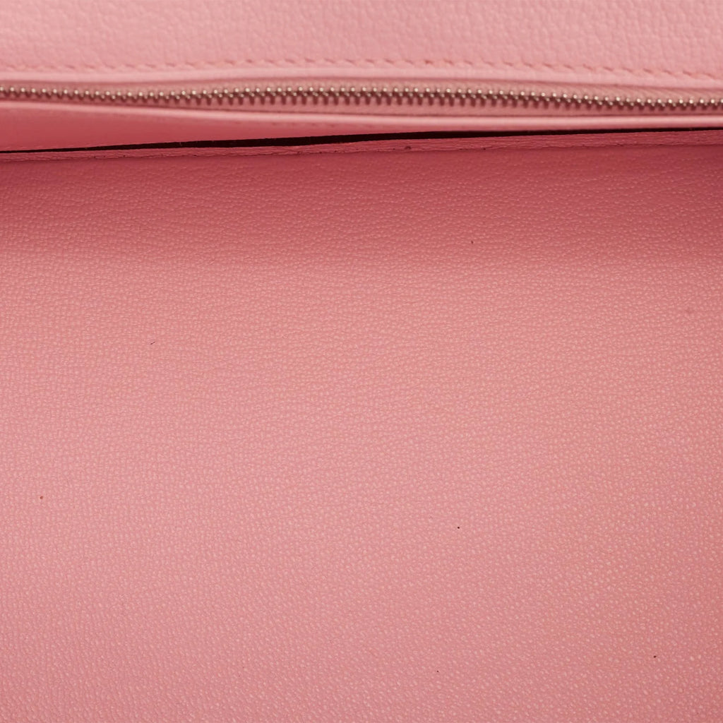 Birkin 25 Rose Sakura Palladium Hardware Q46315