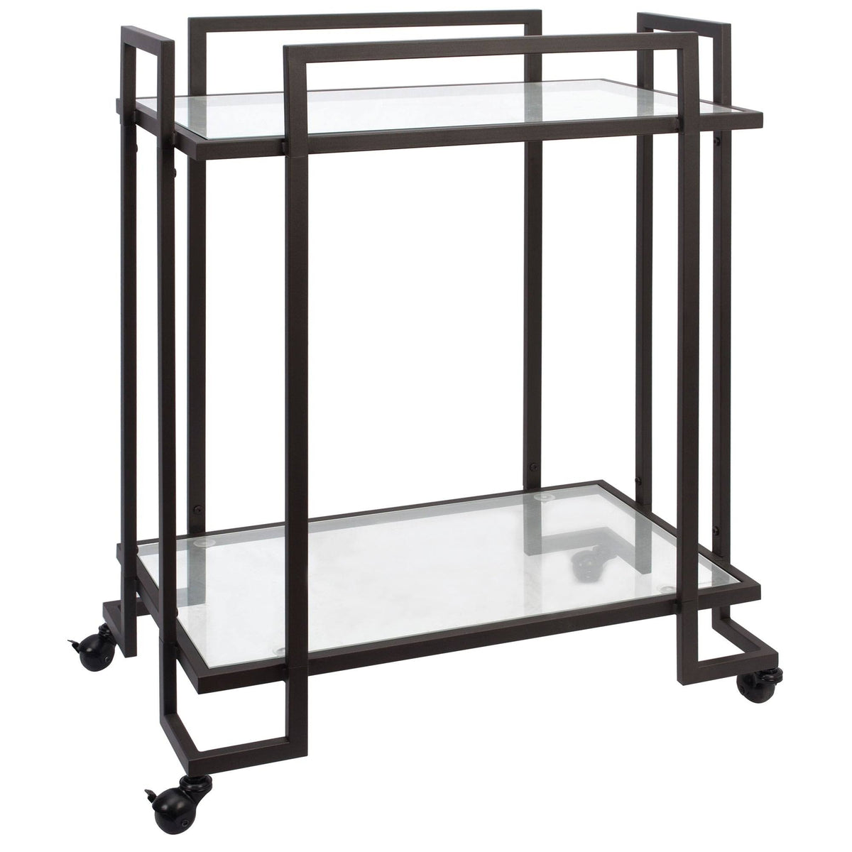 Gold 2-Tier Serving Cart E903103