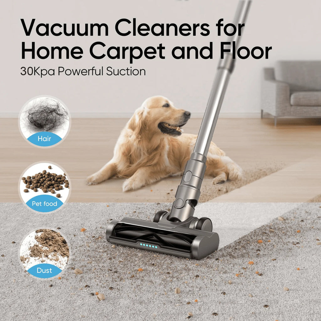 Cordless Stick Vacuum Cleaner with LED Display W353
