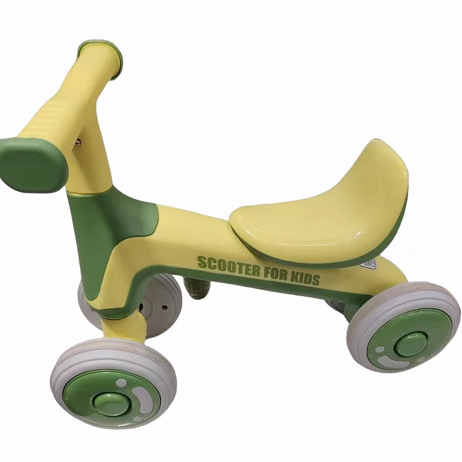 Blue 4 Wheels Toddler Balance Bike T11961
