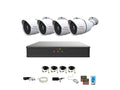 8-Channel 1080p 1TB Smart DVR Security Camera System with 4 Wired IR Bullet Cameras D14684
